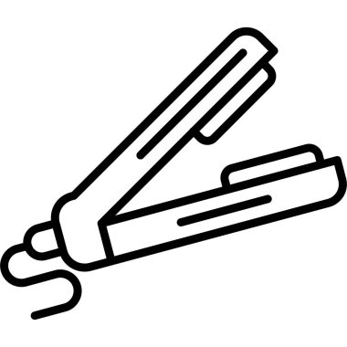 Simgeyi gördüm. Beyaz arkaplanda izole edilmiş web tasarımı için ana hatlı testere vektör simgesi