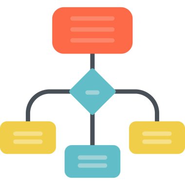 şebeke. Web simgesi basit illüstrasyon