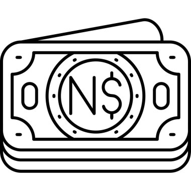 Para cüzdanı. Basit tasarım