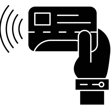 Kablosuz. Web simgesi basit illüstrasyon