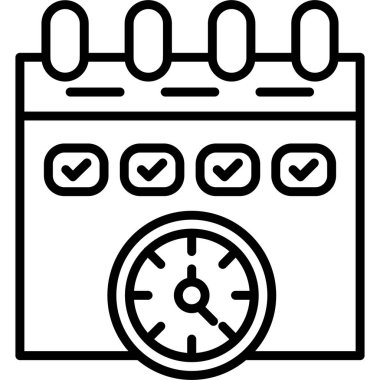 Kontrol listesi simgesini ana hat biçiminde kontrol et