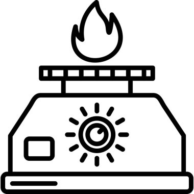 ateş alev simgesi ana hatlarıyla