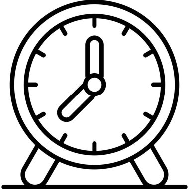 Kronometre simgesi, vektör illüstrasyonu