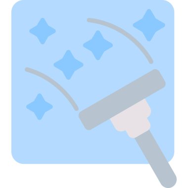 Fırça simgesi vektör illüstrasyonu