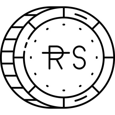 Modern bir simgenin vektör illüstrasyonu