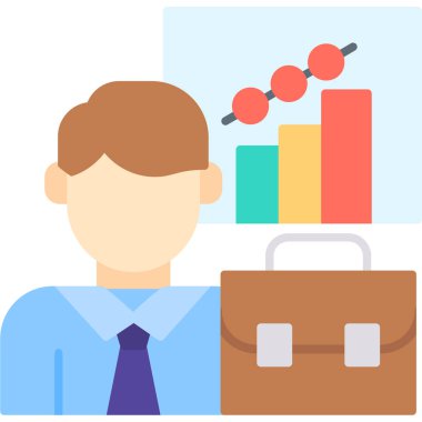 ticari grafik vektör simgesi