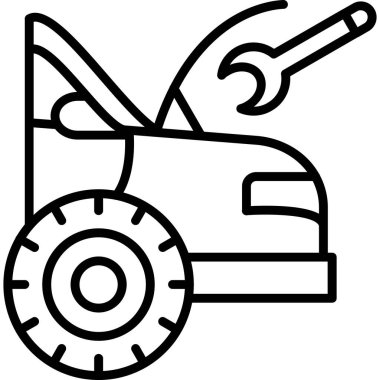 Araba servisi. Basit tasarım