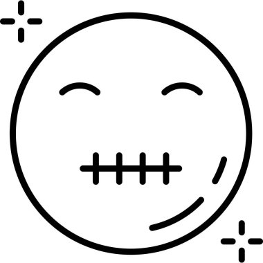 Anahat biçiminde mutlu yüz simgesi simgesi