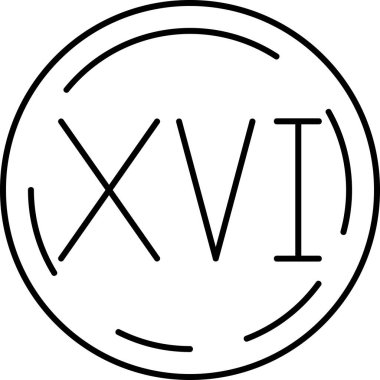 Bir b eksikliği simgesinin vektör çizimi