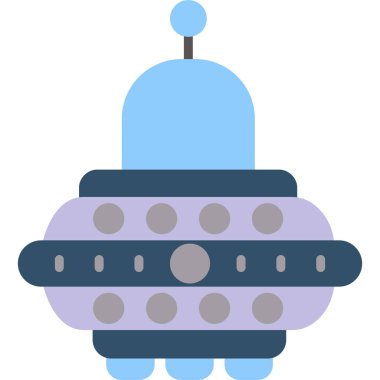 hava balonu simgesi, vektör illüstrasyonu