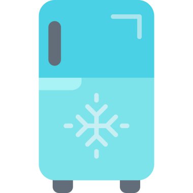 Yılbaşı kar simgesi vektör illüstrasyonu