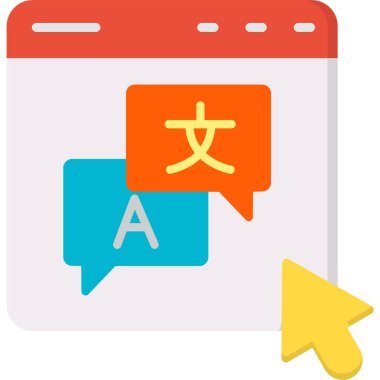 Düz stil Çin Yeni Yıl simgesi