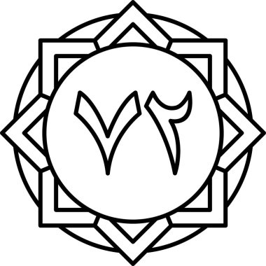 çiçek simgesi vektör illüstrasyonu