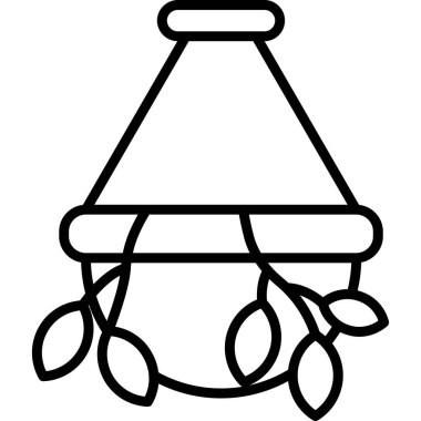 Lamba. Web simgesi basit tasarım