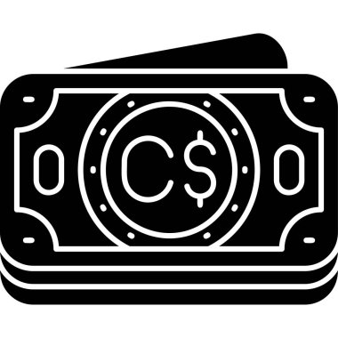 Para banknotları dolar para simgesi