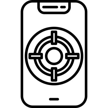 seo modern simgesinin vektör illüstrasyonu