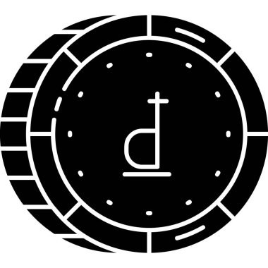 Para için. Web simgesi basit illüstrasyon