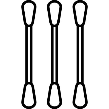 Bir güvenlik ekipmanının vektör simgesi