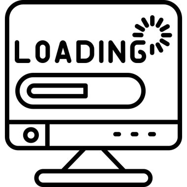 Simge vektör illüstrasyonu yükleniyor