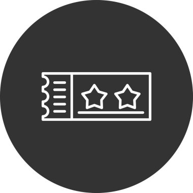 yıldız simgesi vektör illüstrasyonu