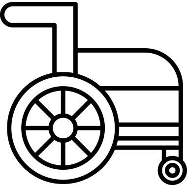 Tekerlekli sandalye engelli simgesi, özet biçimi