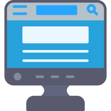 Web tasarım tarayıcı simgesi