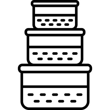 pasta pasta ikonu ana hatlarıyla