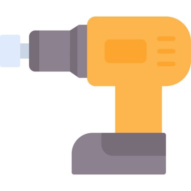 Tornavida simgesi, vektör illüstrasyonu