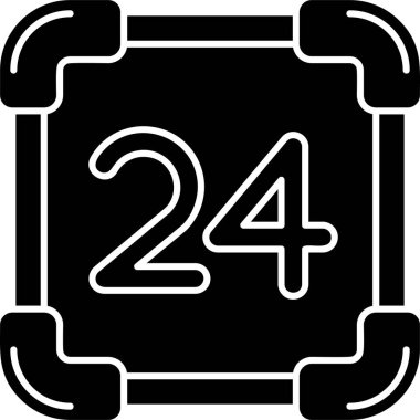 Takvim Tarihi simgesi, vektör illüstrasyonu