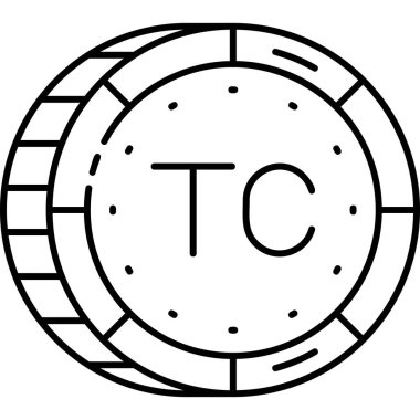 sikke vektör çizim