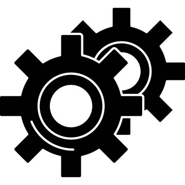 Teçhizat Web simgesi basit illüstrasyon