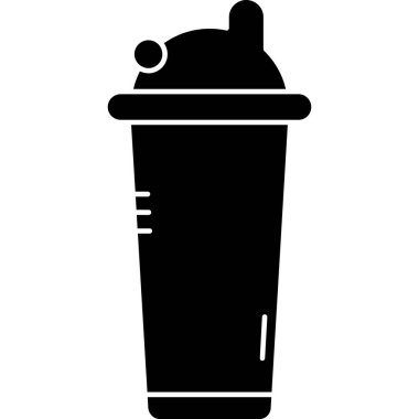 Bir kahve simgesinin vektör çizimi