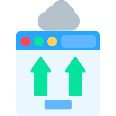 Bulut Verisi. Web simgesi