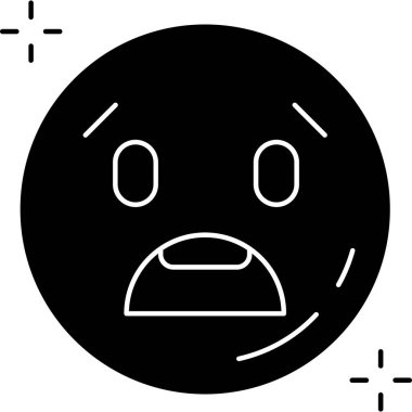 yüz simgesi, vektör illüstrasyonu