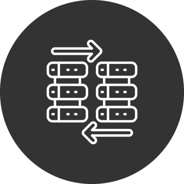 seo modern simgesinin vektör illüstrasyonu