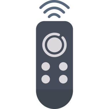 Uzaktan kumanda simge vektör çizim