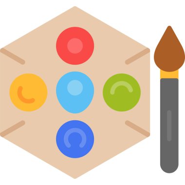 Eğitimde yaratıcılık simgesi çizmek - okul - öğrenme kategorisi