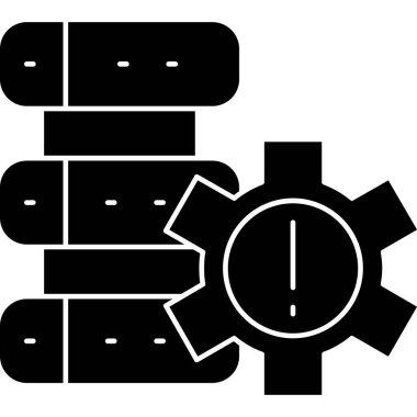 Teçhizat Web simgesi basit illüstrasyon