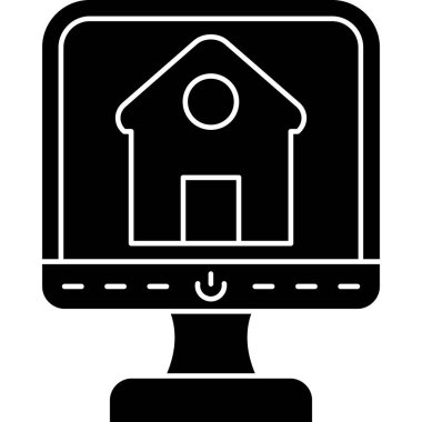 Kişisel ve ticari kullanım için vektör ev simgesi.