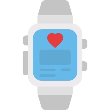 sevgi vektörü düz renk simgesi