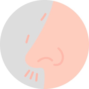 Beyaz burunlu bir adam.