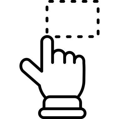 parmak hareketi simgesi