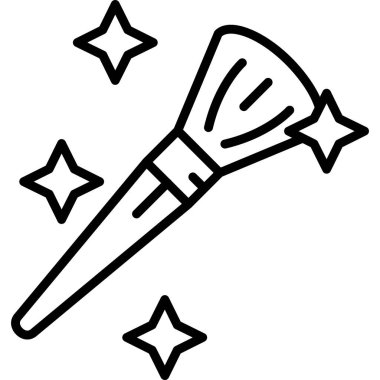 Havai fişekler. Web simgesi basit tasarım