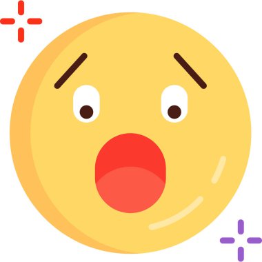 ifade simgesi, vektör illüstrasyonu