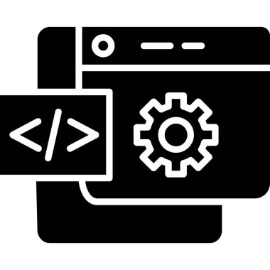 Veri Merkezi simgesini, vektör çizim