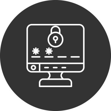 Web simgesi, vektör illüstrasyonu