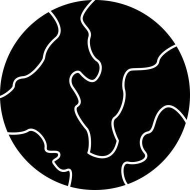 toprak simgesi vektör illüstrasyonu