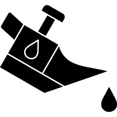 petrol pompa vektör simgesi