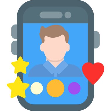 mobil sohbet ileti simgesi