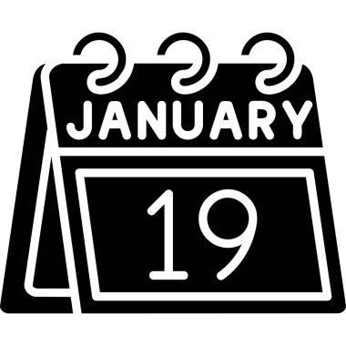 Takvim simgesi tasarımı, vektör illüstrasyonu